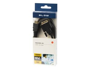 DVI-HDMI-Anschluss 1,5 m BLISTER