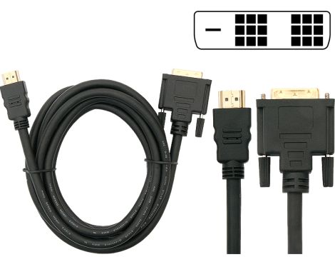 DVI-HDMI-Anschluss 1,5 m BLISTER - 2