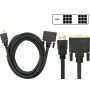 DVI-HDMI-Anschluss 1,5 m BLISTER - 3