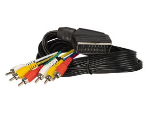 Stecker Euro-6 RCA 1,5m HQ