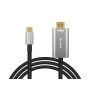 HDMI - USB-C 2m geflochtener Stecker - 2