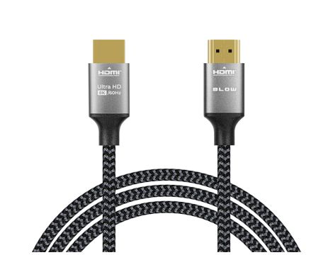 HDMI-HDMI 8k 1,5m geflochtener Stecker