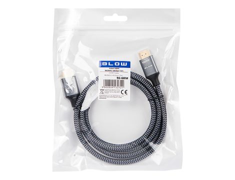 HDMI-HDMI 8k 1,5m geflochtener Stecker - 2