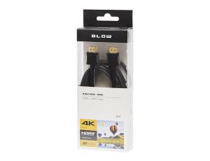 HDMI-HDMI BLACK 2.0 4K 3m Anschluss - image 2