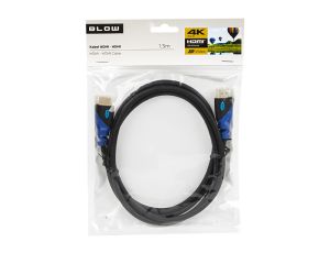 HDMI-HDMI BLUE gerade 1.5m 4K Stecker - image 2