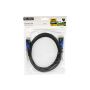 HDMI-HDMI BLUE gerade 1.5m 4K Stecker - 3