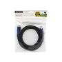 HDMI-HDMI BLUE gerade 3m 4K Stecker - 3