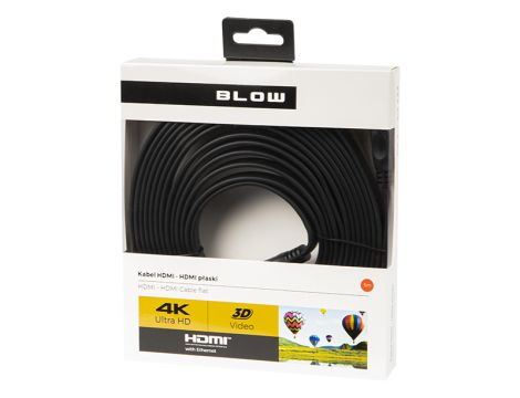 HDMI-HDMI CLASSIC Flachstecker 5m