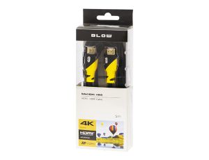 HDMI-HDMI-Stecker YELLOW gerade 5m 4K - image 2