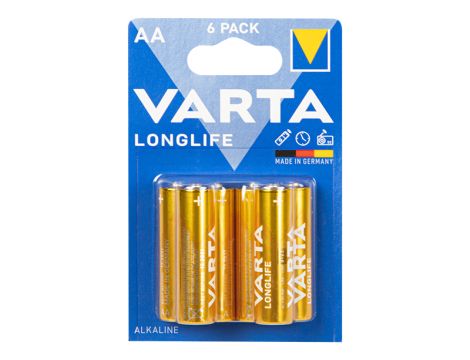 Alkalibatterie AA 1,5 LR6 Varta LONGLIFE