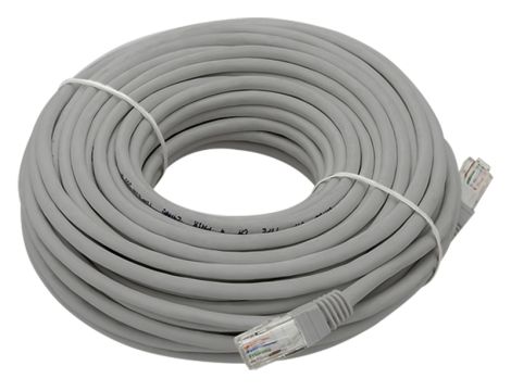 Stecker UTP PATCHCORD 20m grau