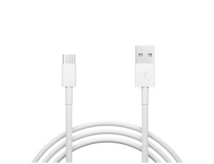 USB 2.0 A - USB-C Stecker 1,5m weiß