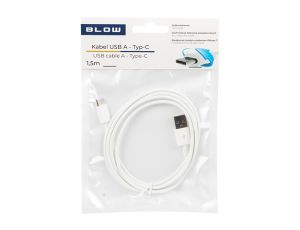 USB 2.0 A - USB-C Stecker 1,5m weiß - image 2