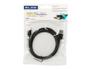 USB 2.0 A - USB-C Stecker 1.5m schwarz - image 2