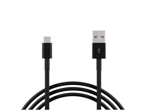 USB 2.0 A - USB-C Stecker 1.5m schwarz