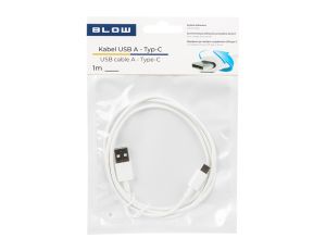 USB 2.0 A - USB-C Stecker 1m weiß - image 2