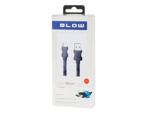 USB 3.0 A - USB-C Stecker 0.5m schwarz BLISTER - image 2