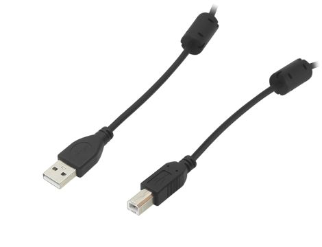 USB-Verbindung A - B 1,5m Computer-Drucker 2xFER