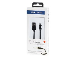 USB-Stecker A - iPhone 1,0m geflochten BL - image 2