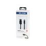 USB-Stecker A - iPhone 1,0m geflochten BL - 3