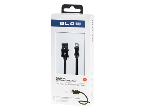 USB-Stecker A - iPhone 1,5m geflochten BLISTER - 2