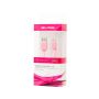 USB-Stecker A - micro B 1.0m rosa flach BLISTER - 2