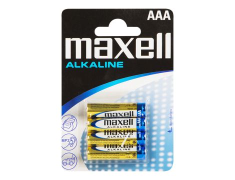 Alkalibatterie AAA 1.5 LR3 MAXELL 4er Blister