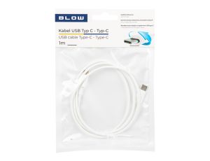 USB-C - USB-C 2.0 Stecker 1.0m weiß - image 2