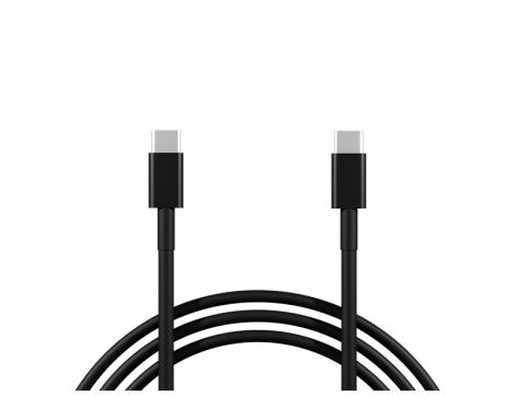 USB-C - USB-C 2.0 Stecker 1.0m schwarz