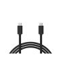 USB-C - USB-C 3.1 Stecker 1.0m schwarz - 2