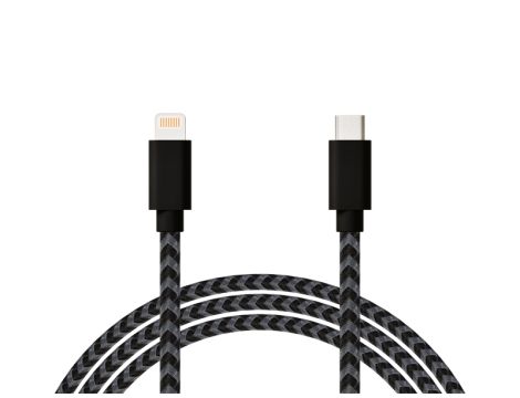 USB-C-Anschluss -iPhone 1m geflochtenes Kabel