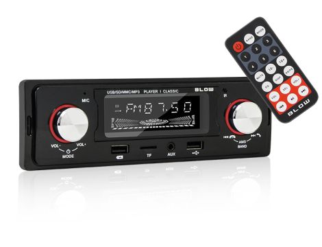 Radio BLOW AVH CLASSIC RDS MP3/USB/microSD/BLUETOOTH