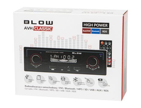 Radio BLOW AVH CLASSIC RDS MP3/USB/microSD/BLUETOOTH - 4