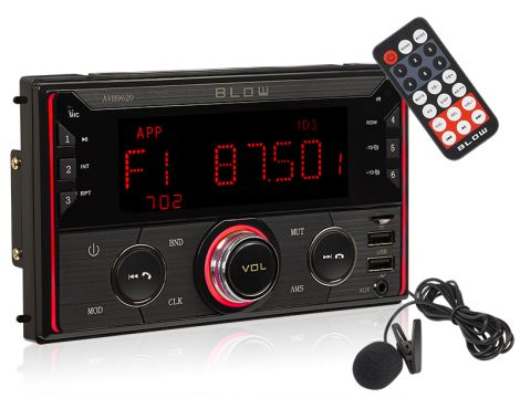 BLOW AVH-9620 2DIN RDS RGB MP3/USB/micro SD/BLUETOOTH Radio