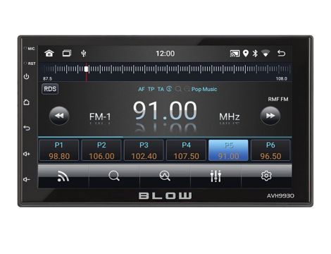 BLOW AVH-9930 2DIN 7" GPS Android Radio - 7