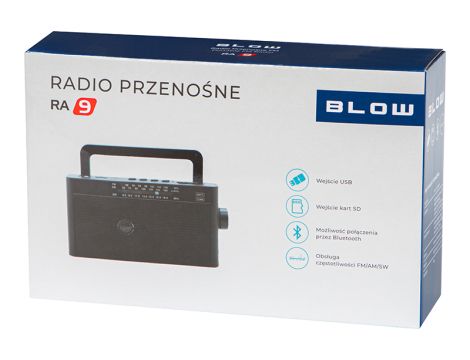 BLOW RA9 analoges Kofferradio AM/FM - 5