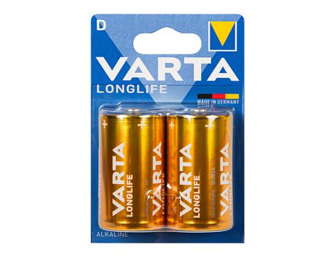 Alkalibatterie D 1,5 LR20 Varta LONGLIFE