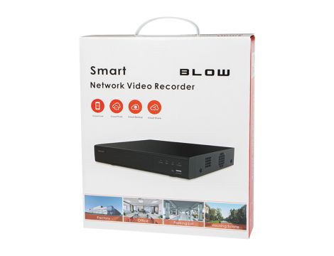 BLOW IP Recorder 16 Kanäle BL-N16081 8MP 1xHDD - 4