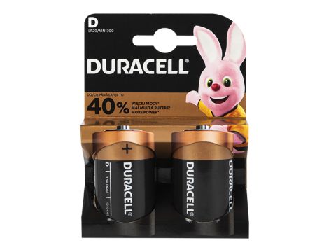 Alkalibatterie LR20 DURACELL PLUS