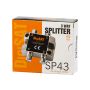 F-Splitter: GN-3GN SP43 DigiSat 5-2400MHz - 3