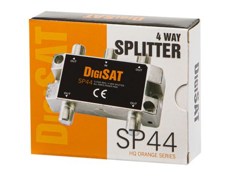 F-Splitter: GN-4GN SP44 DigiSat 5-2400MHz - 2