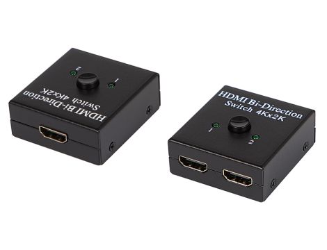 HDMI 2x1 SPLITTER 1x2 4K-Verteiler