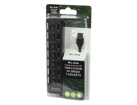 USB-Splitter WT.A-7xGN.A HUB aktiv - 2