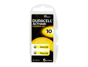 DA-10 DURACELL Hörgerätebatterie 6 Stück