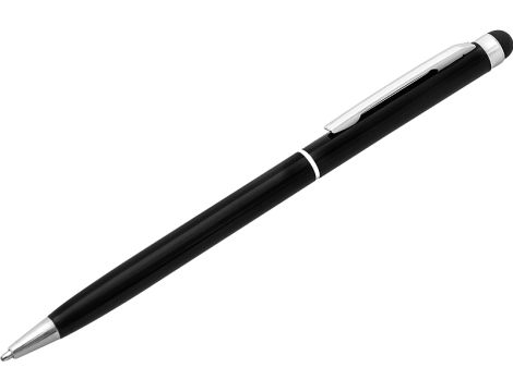 Schwarzer Stylus für kapazitive Bildschirme + Stift