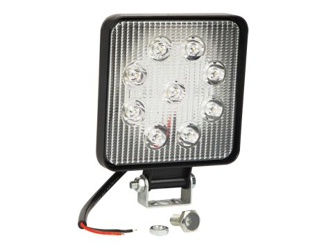 Kfz-Arbeitsleuchte 9 LED quadratisch 12V 4000K