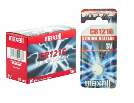 Maxell Lithium-Batterie 3V CR1216