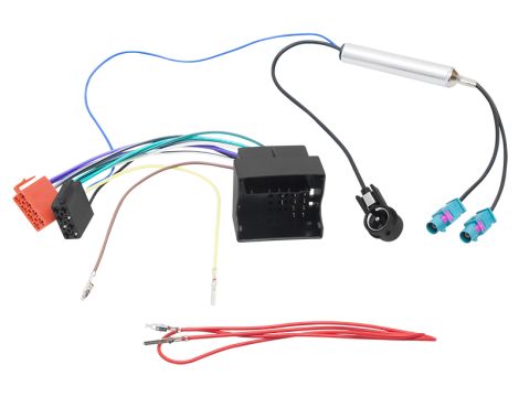 Autostecker VW,Skoda-ISO+Trenner 2xFakra-ISO