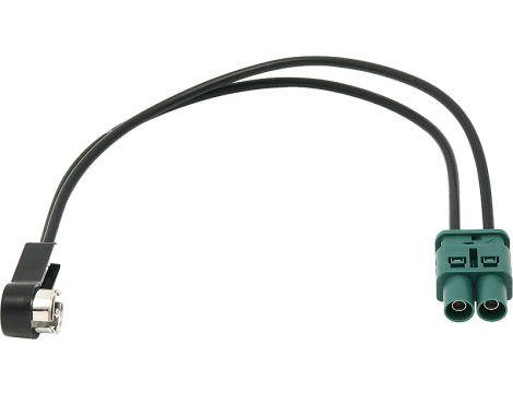 Doppel-FAKRA(M)-Autoantennenadapter - ISO-Anschluss