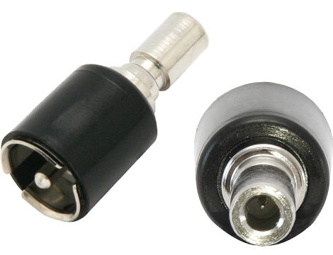 Chrysler/Chevrolet -ISO-Winkelantennenadapter (kurz)